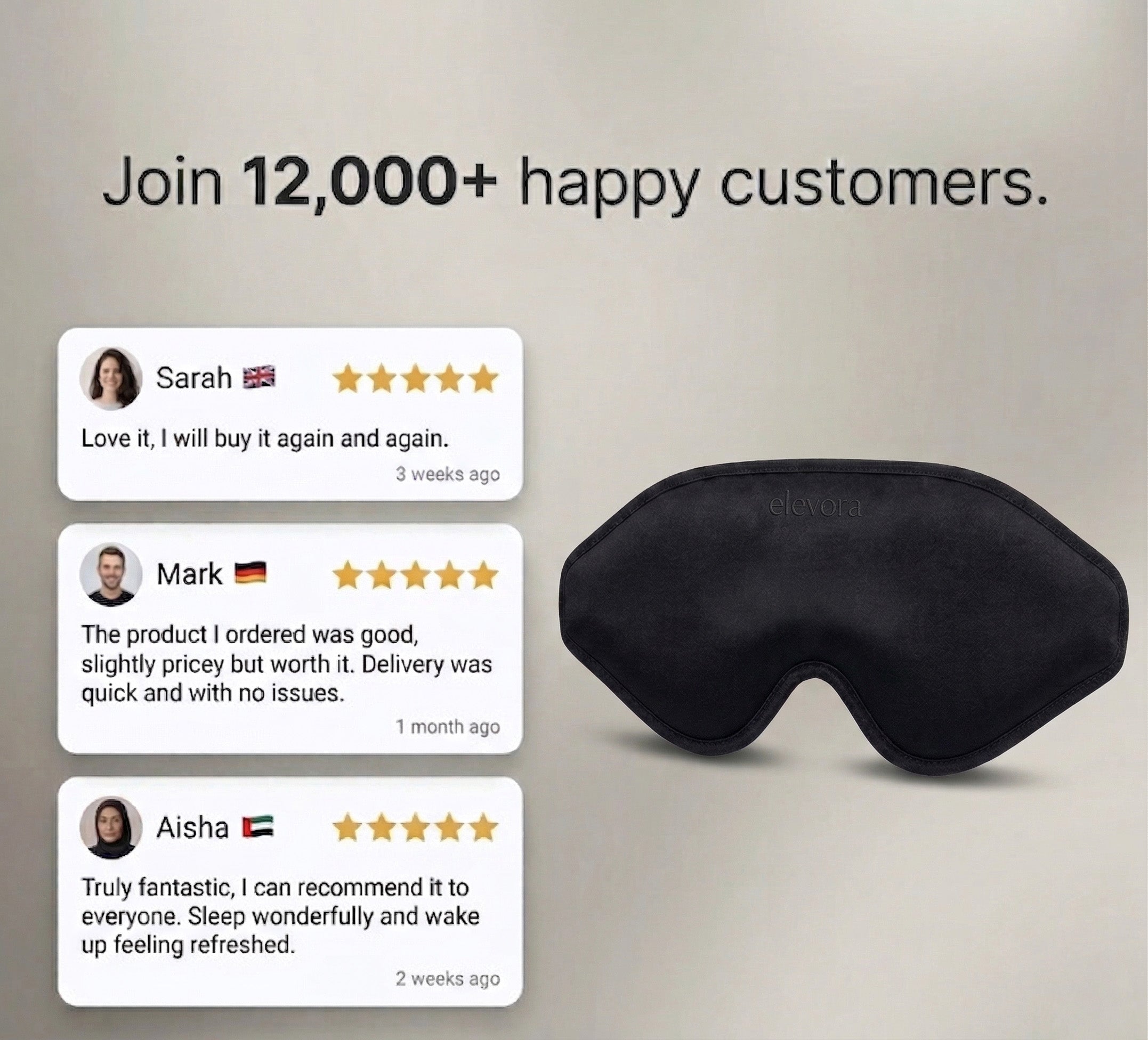 Elevora Deep Sleep Mask